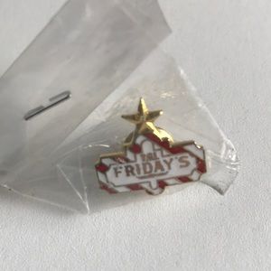 TGI Friday’s Star pin- new in bag